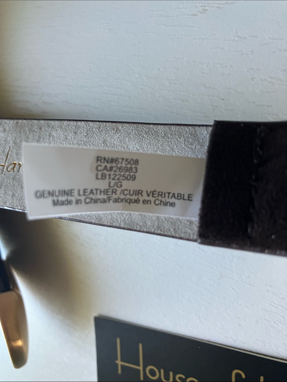 House Of Harlow 1960 Genuine Leather Belt (Size Large) NWT - Picture 8 of 11